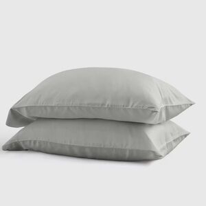 NWT QUINCE Bamboo Pillowcase Set Standard Eucalyptus 4015
